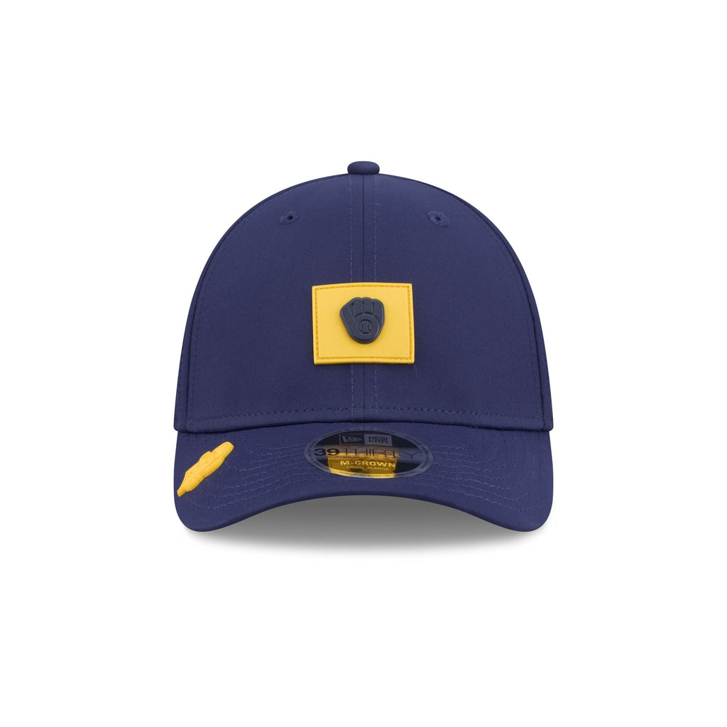 Milwaukee Brewers 2026 Clubhouse 39THIRTY M-Crown Stretch Fit Hat