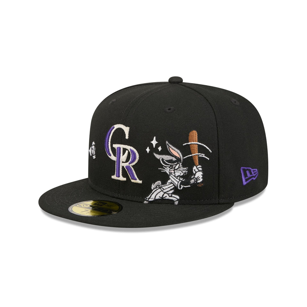 Colorado Rockies Bugs Bunny Swing 59FIFTY Fitted Hat