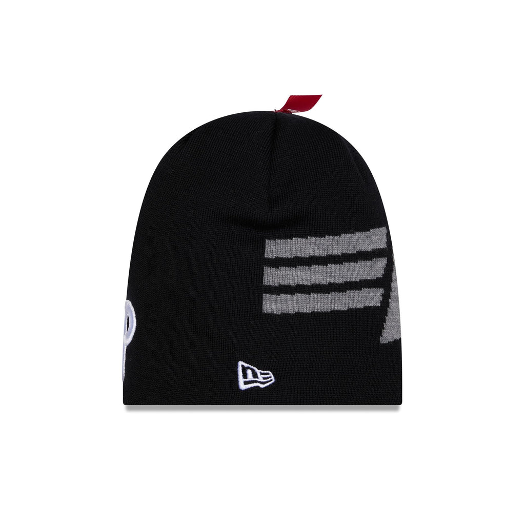 Alpha Industries x Philadelphia Phillies Black Beanie Hat