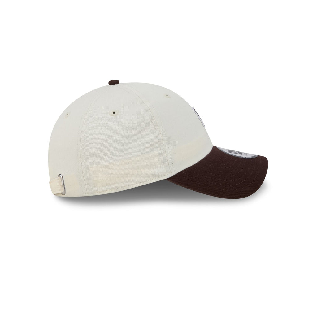 San Diego Padres Mini Logo Chrome White Casual Classic Adjustable Hat
