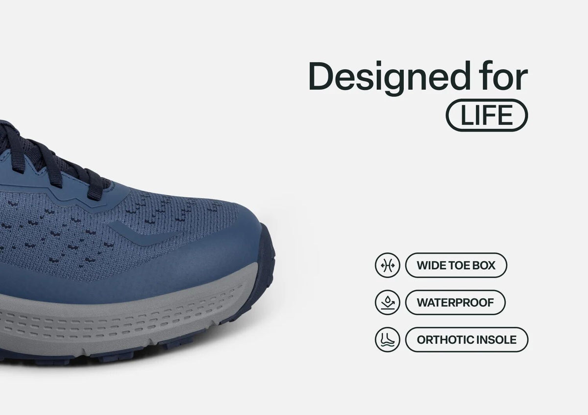 Explorer Trail Low Hands-Free Waterproof - Navy/Blue